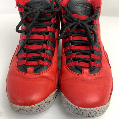 【中古品】【メンズ】 NIKE ナイキAIR JORDAN 10 RETRO エアジョーダン10 レトロ 30TH カラー RED SIZE:27.5cm 705178-601 スニーカー 靴 160-260618-ky-01-fuzh 万代Net店