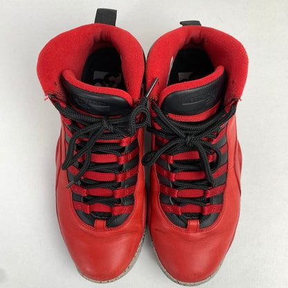 【中古品】【メンズ】 NIKE ナイキAIR JORDAN 10 RETRO エアジョーダン10 レトロ 30TH カラー RED SIZE:27.5cm 705178-601 スニーカー 靴 160-260618-ky-01-fuzh 万代Net店