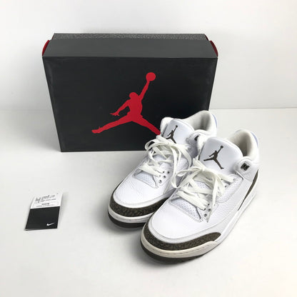 【中古品】【メンズ】 NIKE ナイキ AIR JORDAN 3 RETRO エアジョーダン3 レトロ 136064-122 DARK MOCHA-CHROME カラー WHITE SIZE:27.5cm スニーカー 靴 160-260618-ky-14-fuzh 万代Net店