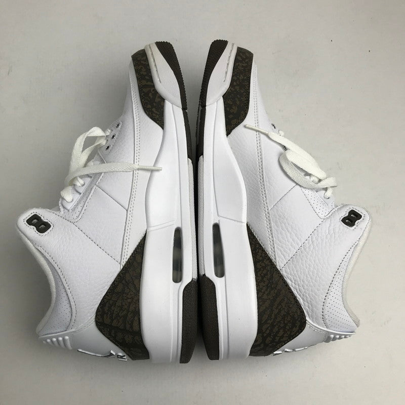 【中古品】【メンズ】 NIKE ナイキ AIR JORDAN 3 RETRO エアジョーダン3 レトロ 136064-122 DARK MOCHA-CHROME カラー WHITE SIZE:27.5cm スニーカー 靴 160-260618-ky-14-fuzh 万代Net店