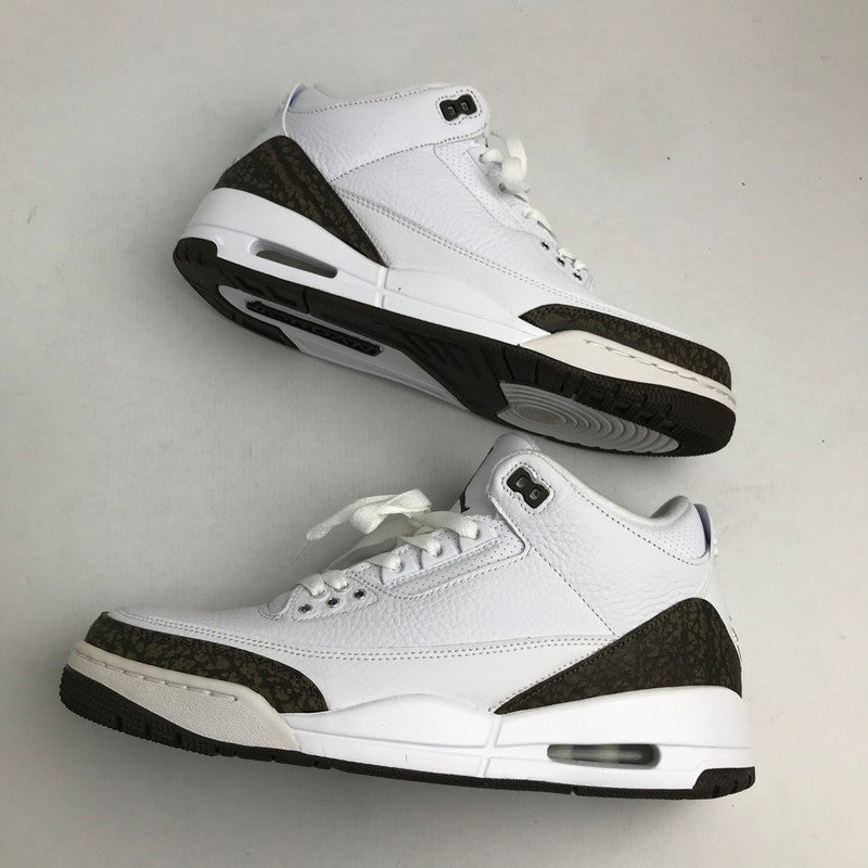 【中古品】【メンズ】 NIKE ナイキ AIR JORDAN 3 RETRO エアジョーダン3 レトロ 136064-122 DARK MOCHA-CHROME カラー WHITE SIZE:27.5cm スニーカー 靴 160-260618-ky-14-fuzh 万代Net店