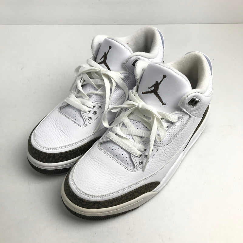 【中古品】【メンズ】 NIKE ナイキ AIR JORDAN 3 RETRO エアジョーダン3 レトロ 136064-122 DARK MOCHA-CHROME カラー WHITE SIZE:27.5cm スニーカー 靴 160-260618-ky-14-fuzh 万代Net店