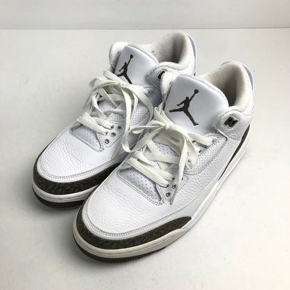 【中古品】【メンズ】 NIKE ナイキ AIR JORDAN 3 RETRO エアジョーダン3 レトロ 136064-122 DARK MOCHA-CHROME カラー WHITE SIZE:27.5cm スニーカー 靴 160-260618-ky-14-fuzh 万代Net店