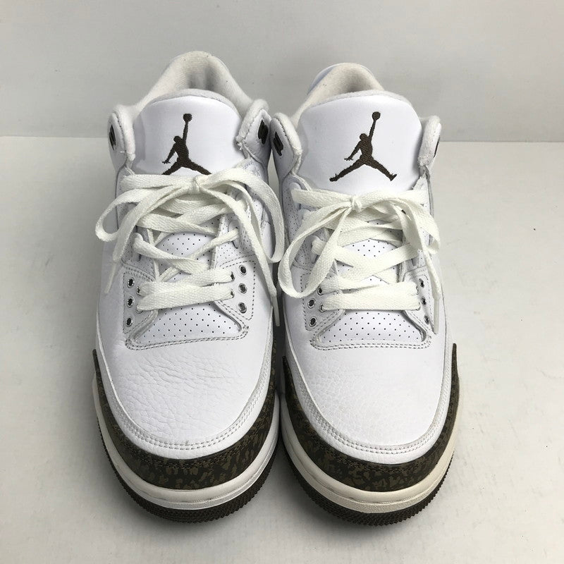 【中古品】【メンズ】 NIKE ナイキ AIR JORDAN 3 RETRO エアジョーダン3 レトロ 136064-122 DARK MOCHA-CHROME カラー WHITE SIZE:27.5cm スニーカー 靴 160-260618-ky-14-fuzh 万代Net店