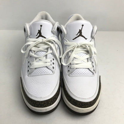 【中古品】【メンズ】 NIKE ナイキ AIR JORDAN 3 RETRO エアジョーダン3 レトロ 136064-122 DARK MOCHA-CHROME カラー WHITE SIZE:27.5cm スニーカー 靴 160-260618-ky-14-fuzh 万代Net店