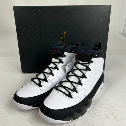 【中古美品】【メンズ】 NIKE ナイキ 302370-112 AIR JORDAN ９ RETRO エア ジョーダン 9 レトロ スニーカー 靴 160-260619-mh-14-fuzh サイズ：27.5cm カラー：ホワイト ブラック 万代Net店