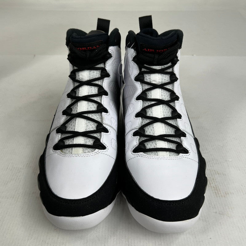 【中古美品】【メンズ】 NIKE ナイキ 302370-112 AIR JORDAN ９ RETRO エア ジョーダン 9 レトロ スニーカー 靴 160-260619-mh-14-fuzh サイズ：27.5cm カラー：ホワイト ブラック 万代Net店