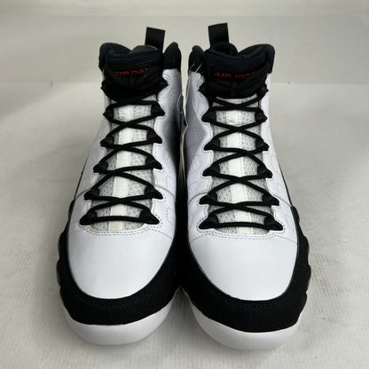 【中古美品】【メンズ】 NIKE ナイキ 302370-112 AIR JORDAN ９ RETRO エア ジョーダン 9 レトロ スニーカー 靴 160-260619-mh-14-fuzh サイズ：27.5cm カラー：ホワイト ブラック 万代Net店