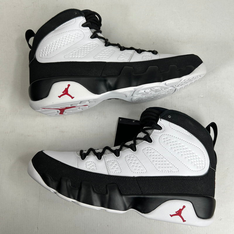 【中古美品】【メンズ】 NIKE ナイキ 302370-112 AIR JORDAN ９ RETRO エア ジョーダン 9 レトロ スニーカー 靴 160-260619-mh-14-fuzh サイズ：27.5cm カラー：ホワイト ブラック 万代Net店