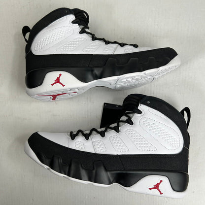 【中古美品】【メンズ】 NIKE ナイキ 302370-112 AIR JORDAN ９ RETRO エア ジョーダン 9 レトロ スニーカー 靴 160-260619-mh-14-fuzh サイズ：27.5cm カラー：ホワイト ブラック 万代Net店