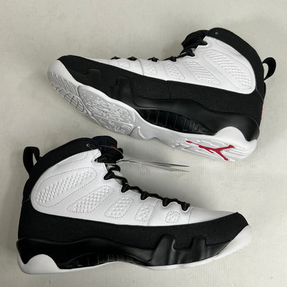 【中古美品】【メンズ】 NIKE ナイキ 302370-112 AIR JORDAN ９ RETRO エア ジョーダン 9 レトロ スニーカー 靴 160-260619-mh-14-fuzh サイズ：27.5cm カラー：ホワイト ブラック 万代Net店