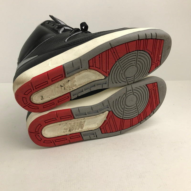 【中古品】【メンズ】 NIKE ナイキ DR8884-001 AIR JORDAN 2 RETRO エアジョーダン2 レトロ "BLACK CEMENT" カラー BLACK SIZE:27.5cmスニーカー 靴 160-260618-ky-17-fuzh 万代Net店