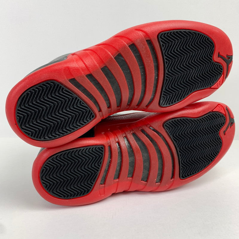 【中古品】【メンズ】 NIKE ナイキ AIR JORDAN12 RETRO エアジョーダン12 レトロ 130690-002 FLU GAME 2016 カラー RED SIZE:27.5cm スニーカー 靴 160-260618-ky-02-fuzh 万代Net店