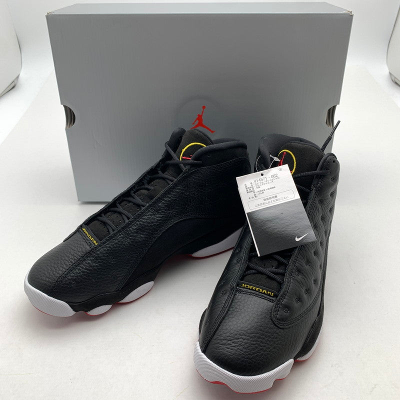 【中古美品】【メンズ】 NIKE ナイキ 414571-062 AIR JORDAN 13 RETRO "PLAYOFFS" BLACK SIZE:27.5cm 黒タグ.箱付属 スニーカー 靴 160-260621-io-02-fuzh 万代Net店