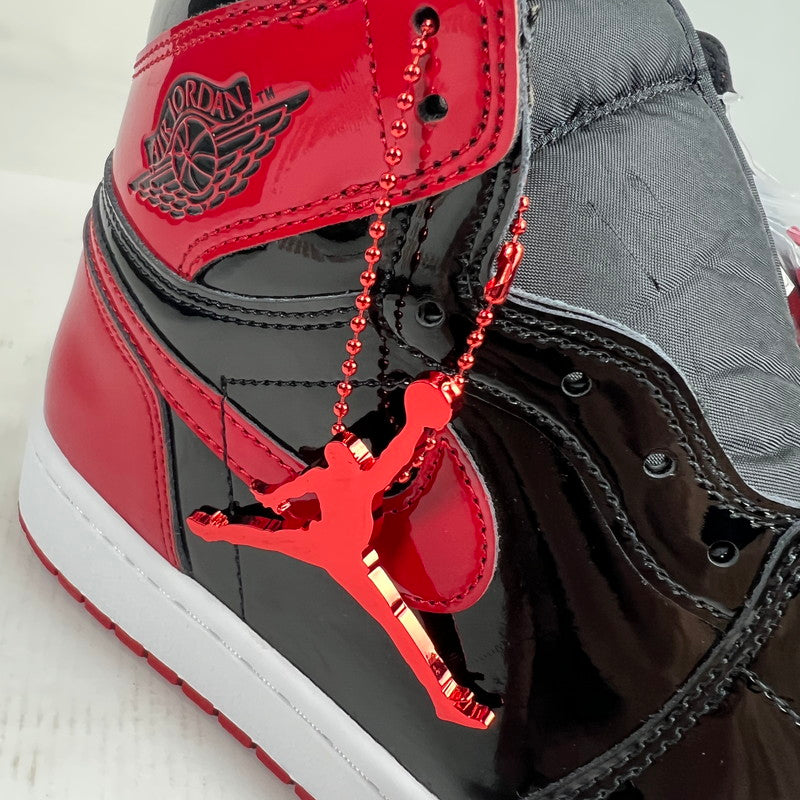【中古美品】【メンズ】 NIKE ナイキ 555088-063 AIR JORDAN 1 HIGH OG " PATENT BREDエア ジョーダン 1 ハイ オージー パテント ブレッド靴 160-260619-mh-11-fuzh サイズ：27.5cm カラー：レッド ブラック 万代Net店