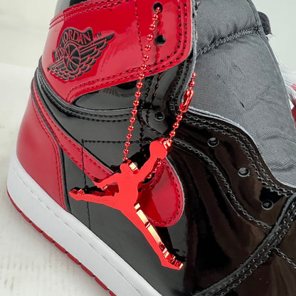 【中古美品】【メンズ】 NIKE ナイキ 555088-063 AIR JORDAN 1 HIGH OG " PATENT BREDエア ジョーダン 1 ハイ オージー パテント ブレッド靴 160-260619-mh-11-fuzh サイズ：27.5cm カラー：レッド ブラック 万代Net店