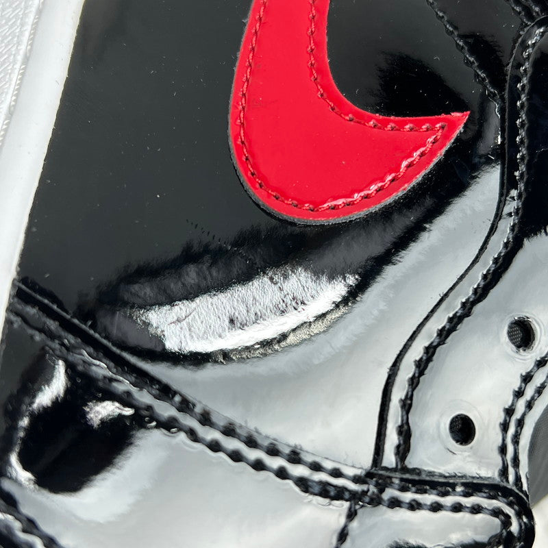 【中古美品】【メンズ】 NIKE ナイキ 555088-063 AIR JORDAN 1 HIGH OG " PATENT BREDエア ジョーダン 1 ハイ オージー パテント ブレッド靴 160-260619-mh-11-fuzh サイズ：27.5cm カラー：レッド ブラック 万代Net店