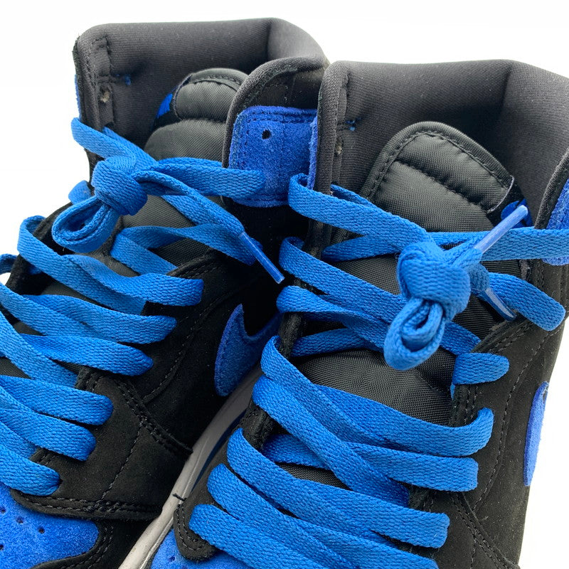 【中古品】【メンズ】 NIKE ナイキ DZ5485-042 AIR JORDAN 1 RETRO HIGH OG "ROYAL REIMAGINED" エアジョーダン 1 レトロ ハイ スニーカー 靴 160-260618-mh-23-fuzh サイズ：27.5cm カラー：ブラック ブルー 万代Net店