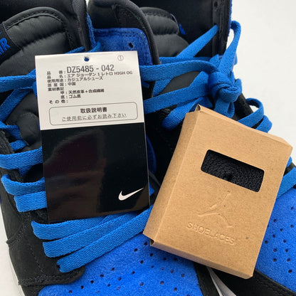 【中古品】【メンズ】 NIKE ナイキ DZ5485-042 AIR JORDAN 1 RETRO HIGH OG "ROYAL REIMAGINED" エアジョーダン 1 レトロ ハイ スニーカー 靴 160-260618-mh-23-fuzh サイズ：27.5cm カラー：ブラック ブルー 万代Net店