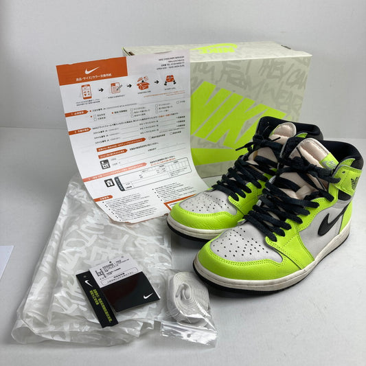 【中古品】【メンズ】 NIKE ナイキ AIR JORDAN1 HIGH OG エアジョーダン1 ハイ 555088-702 NEON YELLOW SIZE:27.5cm スニーカー 靴 160-260618-ky-12-fuzh 万代Net店