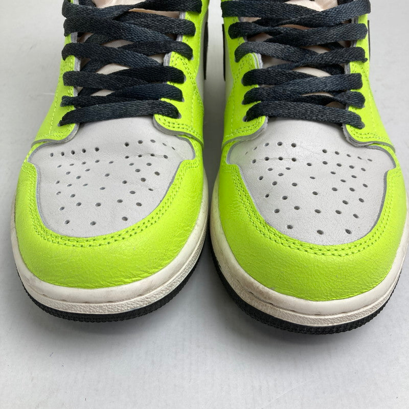 【中古品】【メンズ】 NIKE ナイキ AIR JORDAN1 HIGH OG エアジョーダン1 ハイ 555088-702 NEON YELLOW SIZE:27.5cm スニーカー 靴 160-260618-ky-12-fuzh 万代Net店