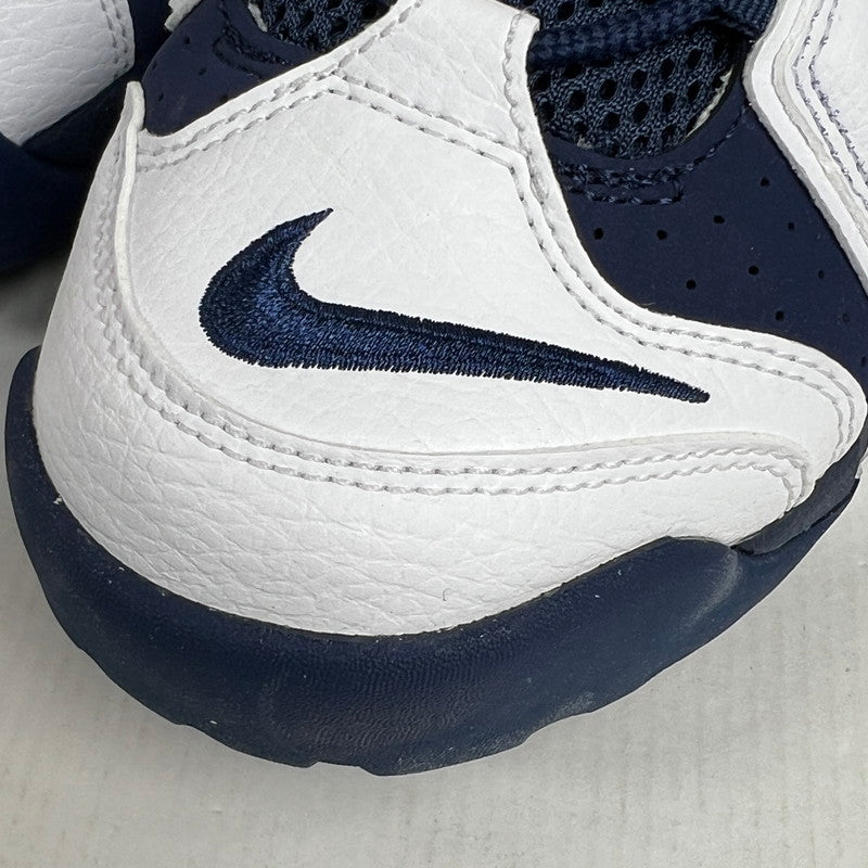 【中古美品】【メンズ】 NIKE ナイキ FQ8182-100 AIR MORE UPTEMPO 96 OLYMPIC エア モア アップテンポ 96 オリンピックスニーカー 靴 160-260619-mh-07-fuzh サイズ：27.5cm カラー：ネイビー ホワイト 万代Net店