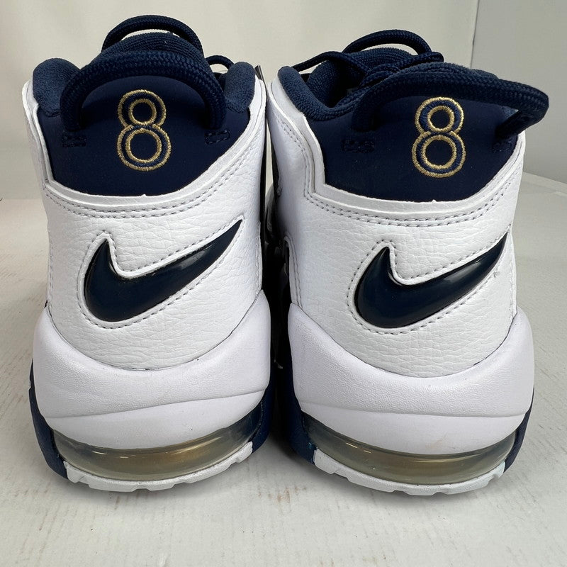 【中古美品】【メンズ】 NIKE ナイキ FQ8182-100 AIR MORE UPTEMPO 96 OLYMPIC エア モア アップテンポ 96 オリンピックスニーカー 靴 160-260619-mh-07-fuzh サイズ：27.5cm カラー：ネイビー ホワイト 万代Net店