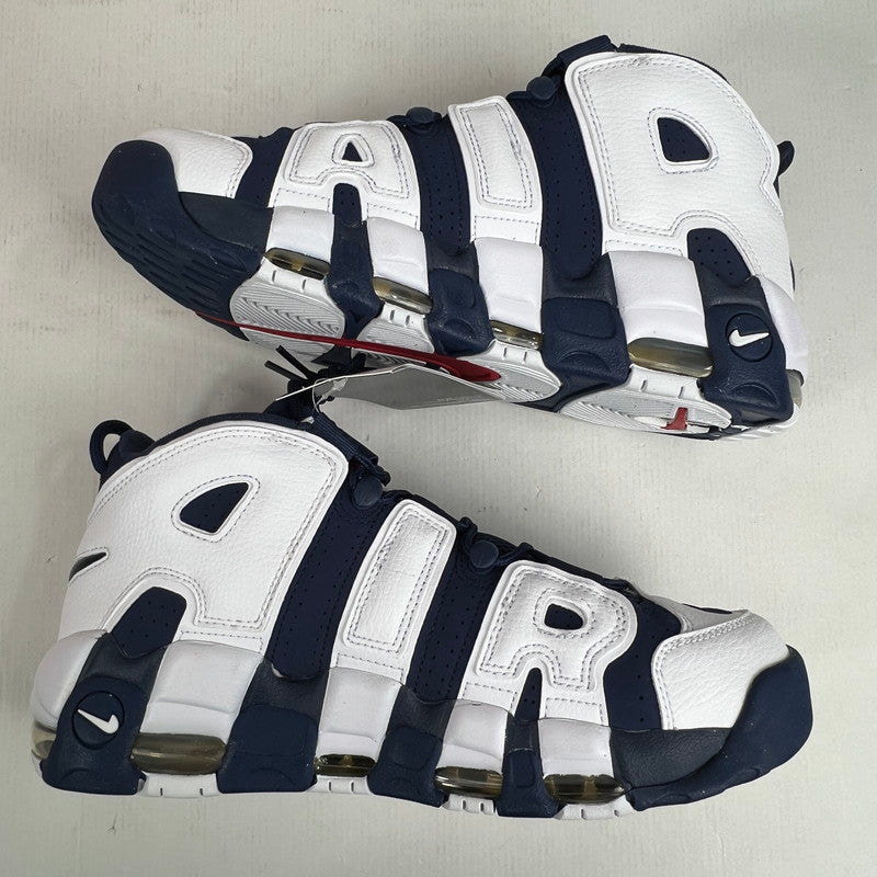 【中古美品】【メンズ】 NIKE ナイキ FQ8182-100 AIR MORE UPTEMPO 96 OLYMPIC エア モア アップテンポ 96 オリンピックスニーカー 靴 160-260619-mh-07-fuzh サイズ：27.5cm カラー：ネイビー ホワイト 万代Net店