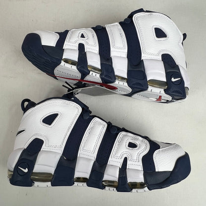 【中古美品】【メンズ】 NIKE ナイキ FQ8182-100 AIR MORE UPTEMPO 96 OLYMPIC エア モア アップテンポ 96 オリンピックスニーカー 靴 160-260619-mh-07-fuzh サイズ：27.5cm カラー：ネイビー ホワイト 万代Net店