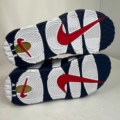【中古美品】【メンズ】 NIKE ナイキ FQ8182-100 AIR MORE UPTEMPO 96 OLYMPIC エア モア アップテンポ 96 オリンピックスニーカー 靴 160-260619-mh-07-fuzh サイズ：27.5cm カラー：ネイビー ホワイト 万代Net店