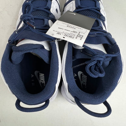 【中古美品】【メンズ】 NIKE ナイキ FQ8182-100 AIR MORE UPTEMPO 96 OLYMPIC エア モア アップテンポ 96 オリンピックスニーカー 靴 160-260619-mh-07-fuzh サイズ：27.5cm カラー：ネイビー ホワイト 万代Net店