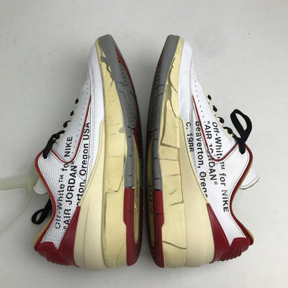 【中古品】【メンズ】 NIKE×OFF-WHITE ナイキ ×オフホワイト DJ4375-106 AIR JORDAN 2 RETRO LOW SP エアジョーダン2 レトロ WHITE SIZE:28.5cm スニーカー 靴 160-260618-ky-19-fuzh 万代Net店
