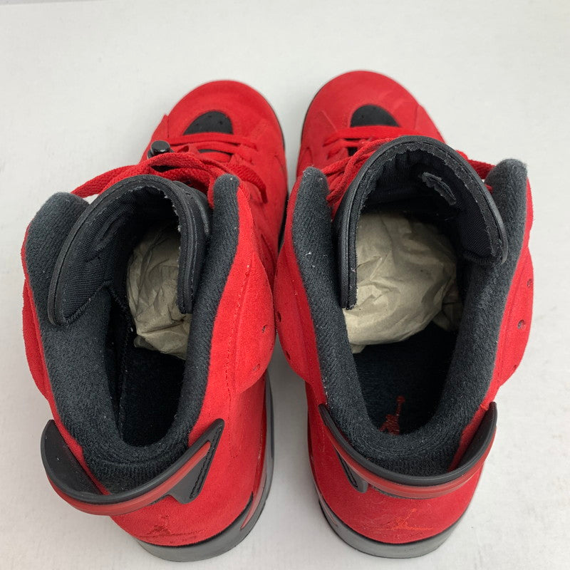 【中古品】【メンズ】 NIKE ナイキ CT8529-600 AIR JORDAN 6 RETRO エアジョーダン6 レトロ "TORO BRAVO" カラー RED SIZE:27.5cmスニーカー 靴 160-260618-ky-08-fuzh 万代Net店