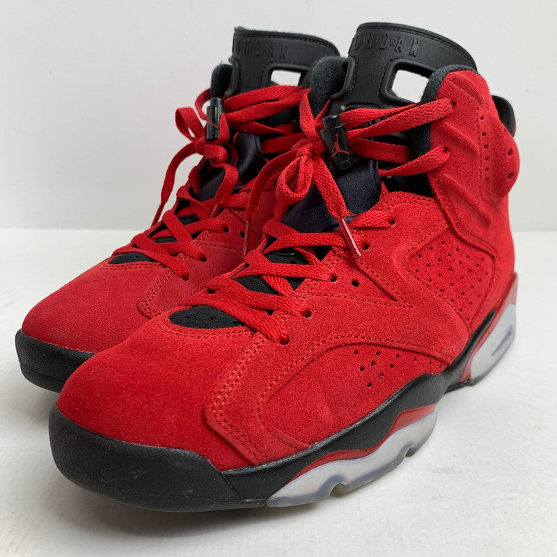 【中古品】【メンズ】 NIKE ナイキ CT8529-600 AIR JORDAN 6 RETRO エアジョーダン6 レトロ "TORO BRAVO" カラー RED SIZE:27.5cmスニーカー 靴 160-260618-ky-08-fuzh 万代Net店