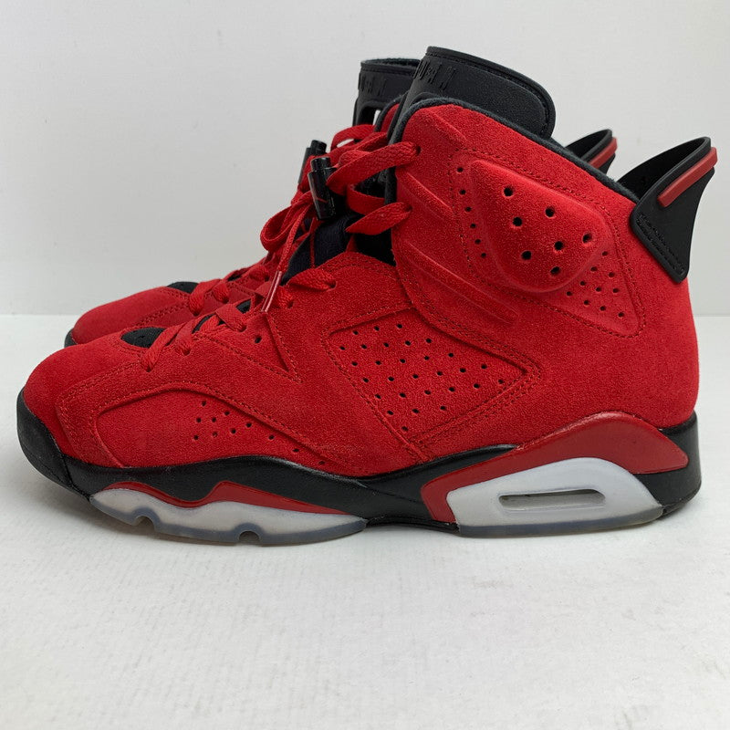 【中古品】【メンズ】 NIKE ナイキ CT8529-600 AIR JORDAN 6 RETRO エアジョーダン6 レトロ "TORO BRAVO" カラー RED SIZE:27.5cmスニーカー 靴 160-260618-ky-08-fuzh 万代Net店