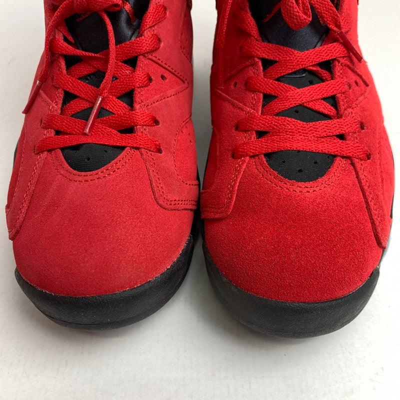 【中古品】【メンズ】 NIKE ナイキ CT8529-600 AIR JORDAN 6 RETRO エアジョーダン6 レトロ "TORO BRAVO" カラー RED SIZE:27.5cmスニーカー 靴 160-260618-ky-08-fuzh 万代Net店