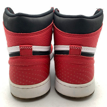 【中古品】【メンズ】 NIKE × SPIDERMAN ナイキ スパイダーマン 555088-602 AIR JORDAN１ORIGIN STORY "GYM RED WHITE PHOTO BLUE BLACK" エアジョーダン 1 スニーカー 靴 160-260618-mh-28-fuzh サイズ：27.5cm カラー：ホワイト レッド 万代Net店
