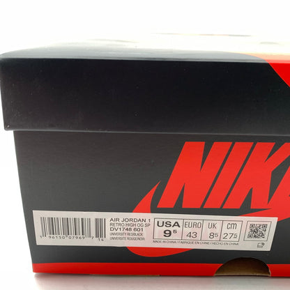 【中古美品】【メンズ】 NIKE ナイキ DV1748-601 SPIDER-MAN×AIR JORDAN 1 HIGH OG SP エアジョーダン 1 ハイ スパーダ―マン スニーカー 靴 160-260618-mh-29-fuzh サイズ：27.5cm カラー：ホワイト レッド 万代Net店
