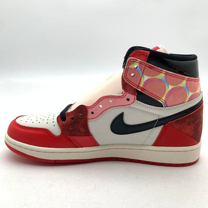 【中古美品】【メンズ】 NIKE ナイキ DV1748-601 SPIDER-MAN×AIR JORDAN 1 HIGH OG SP エアジョーダン 1 ハイ スパーダ―マン スニーカー 靴 160-260618-mh-29-fuzh サイズ：27.5cm カラー：ホワイト レッド 万代Net店
