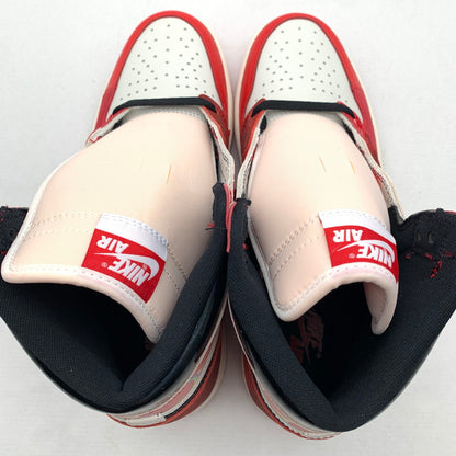 【中古美品】【メンズ】 NIKE ナイキ DV1748-601 SPIDER-MAN×AIR JORDAN 1 HIGH OG SP エアジョーダン 1 ハイ スパーダ―マン スニーカー 靴 160-260618-mh-29-fuzh サイズ：27.5cm カラー：ホワイト レッド 万代Net店