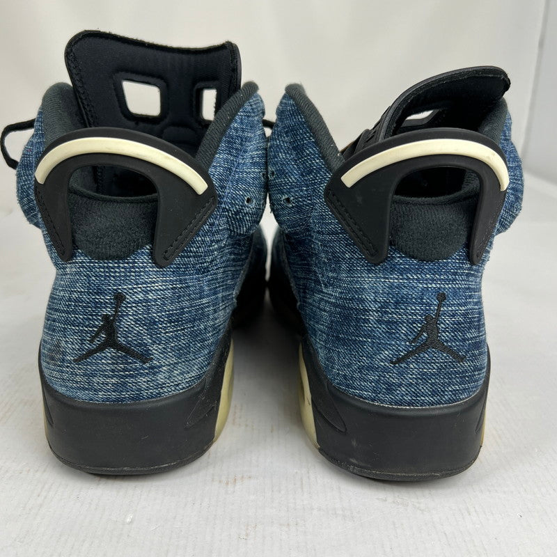【中古品】【メンズ】 NIKE ナイキ CT5350-401 AIR JORDAN 6 "WASHED DENIMエアジョーダン シックス ウォッシュドデニム 靴 160-260619-mh-12-fuzh サイズ：27.5cm カラー：デニム 万代Net店