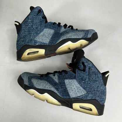 【中古品】【メンズ】 NIKE ナイキ CT5350-401 AIR JORDAN 6 "WASHED DENIMエアジョーダン シックス ウォッシュドデニム 靴 160-260619-mh-12-fuzh サイズ：27.5cm カラー：デニム 万代Net店