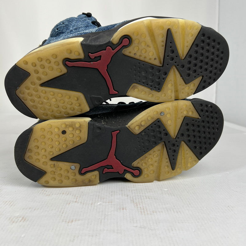 【中古品】【メンズ】 NIKE ナイキ CT5350-401 AIR JORDAN 6 "WASHED DENIMエアジョーダン シックス ウォッシュドデニム 靴 160-260619-mh-12-fuzh サイズ：27.5cm カラー：デニム 万代Net店