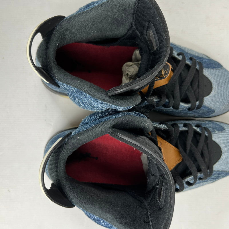 【中古品】【メンズ】 NIKE ナイキ CT5350-401 AIR JORDAN 6 "WASHED DENIMエアジョーダン シックス ウォッシュドデニム 靴 160-260619-mh-12-fuzh サイズ：27.5cm カラー：デニム 万代Net店