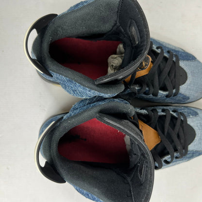 【中古品】【メンズ】 NIKE ナイキ CT5350-401 AIR JORDAN 6 "WASHED DENIMエアジョーダン シックス ウォッシュドデニム 靴 160-260619-mh-12-fuzh サイズ：27.5cm カラー：デニム 万代Net店