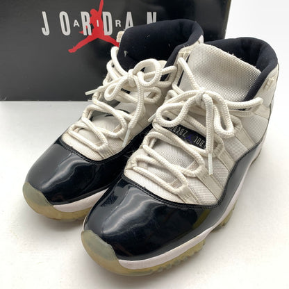 【中古品】【メンズ】 NIKE ナイキ 378037-100 AIR JORDAN 11 RETRO CONCORD エアジョーダン 11 レトロ スニーカー 靴 160-260618-mh-27-fuzh サイズ：27.5cm カラー：ホワイト 万代Net店