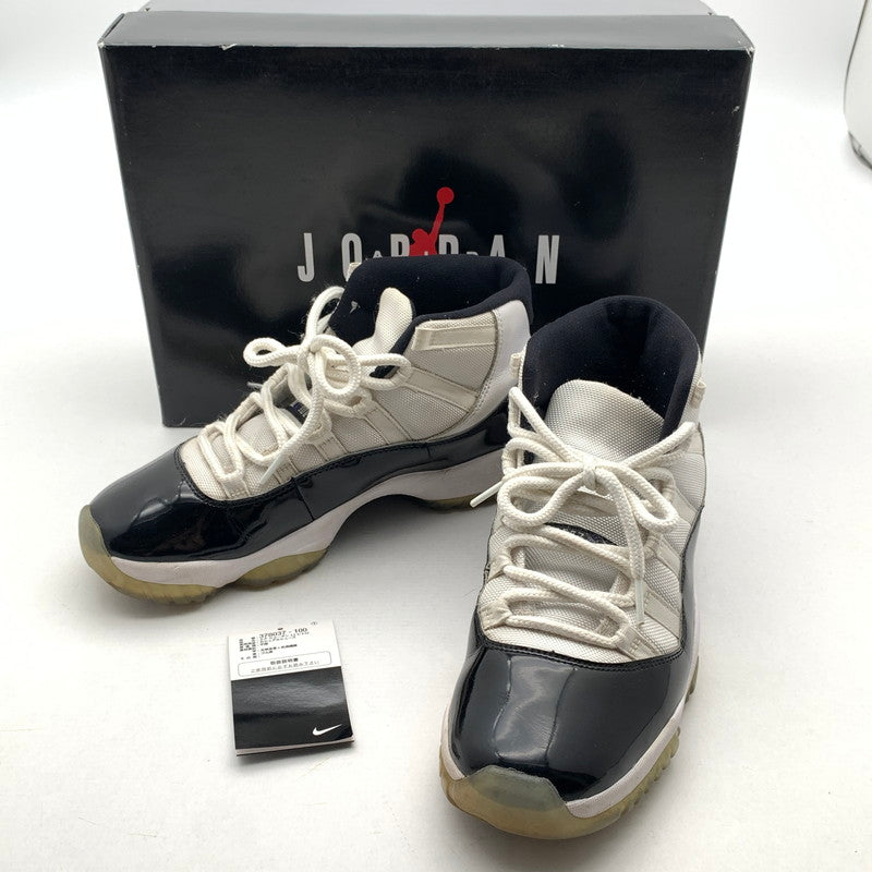 【中古品】【メンズ】 NIKE ナイキ 378037-100 AIR JORDAN 11 RETRO CONCORD エアジョーダン 11 レトロ スニーカー 靴 160-260618-mh-27-fuzh サイズ：27.5cm カラー：ホワイト 万代Net店
