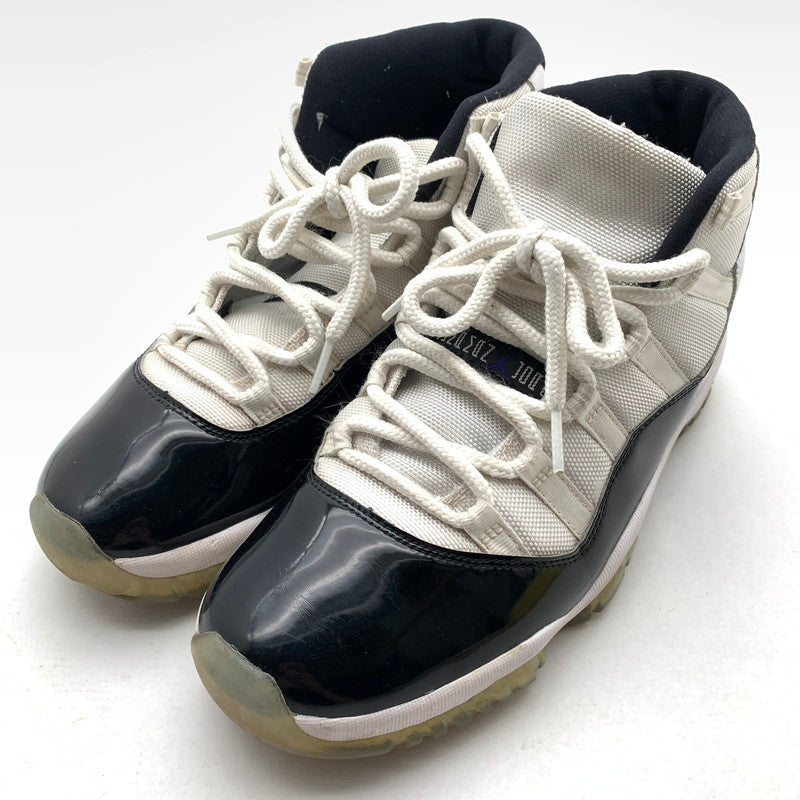 【中古品】【メンズ】 NIKE ナイキ 378037-100 AIR JORDAN 11 RETRO CONCORD エアジョーダン 11 レトロ スニーカー 靴 160-260618-mh-27-fuzh サイズ：27.5cm カラー：ホワイト 万代Net店