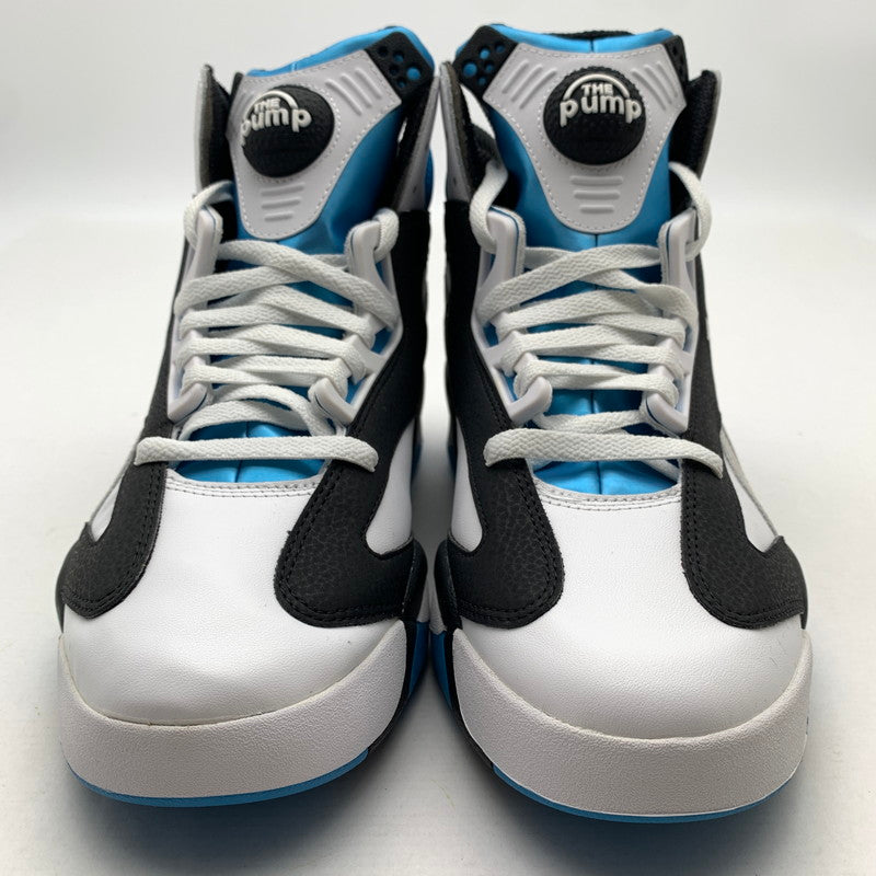 【中古美品】【メンズ】 REEBOK リーボック GX3881 SHAQ ATTAQ FOOTWARE WHITE CORE BLACK AZULE 22FW-S シャックアタック スニーカー 靴 162-260618-mh-30-fuzh サイズ：27.5cm カラー：ホワイト ブルー 万代Net店