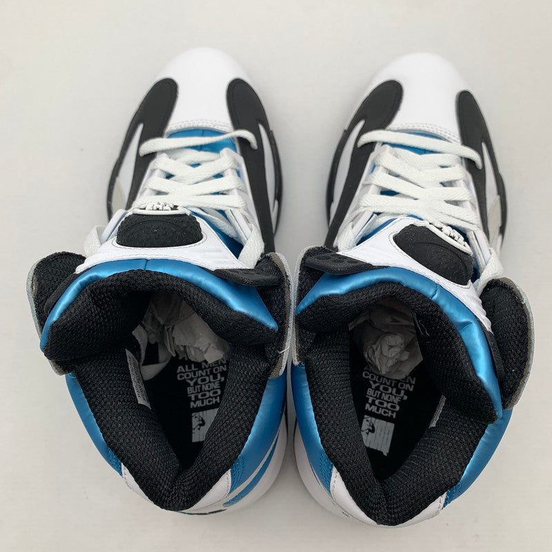 【中古美品】【メンズ】 REEBOK リーボック GX3881 SHAQ ATTAQ FOOTWARE WHITE CORE BLACK AZULE 22FW-S シャックアタック スニーカー 靴 162-260618-mh-30-fuzh サイズ：27.5cm カラー：ホワイト ブルー 万代Net店